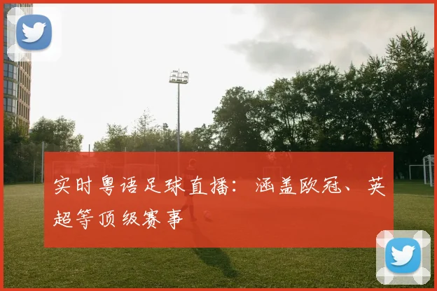 实时粤语足球直播：涵盖欧冠、英超等顶级赛事